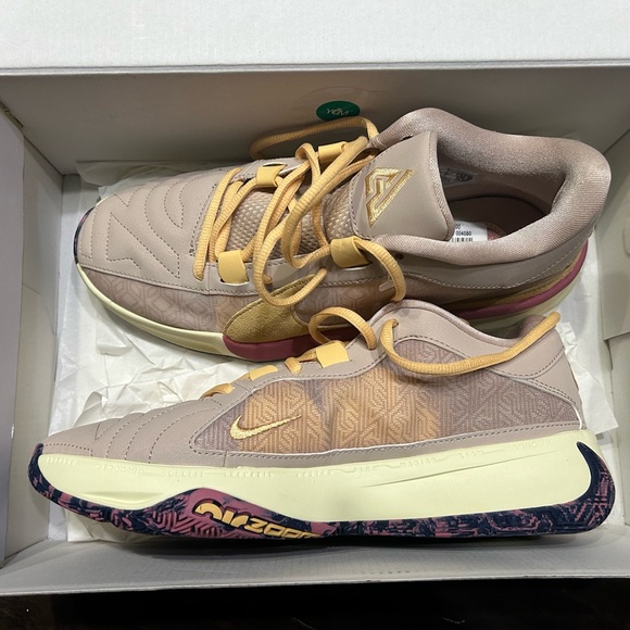 Nike Zoom Freak 5 EP 'Fossil Stone - Picture 1 of 2